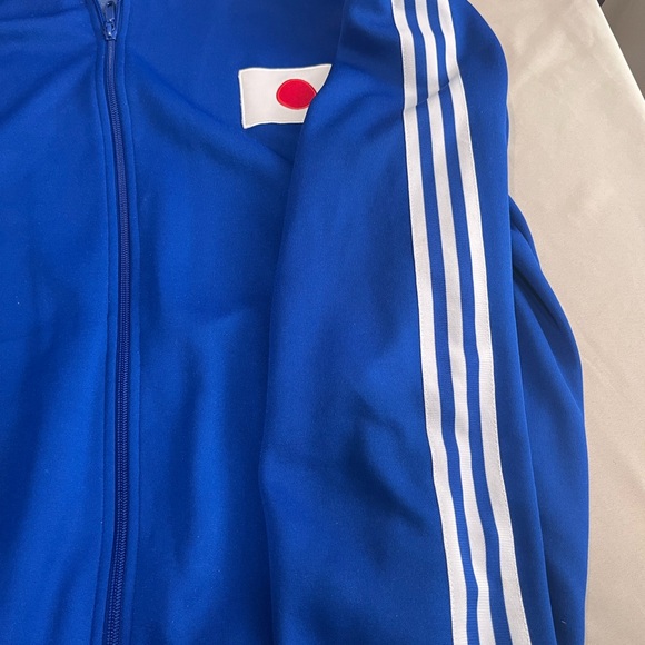 Adidas Royal Blue Track jacket: Japan. - Picture 3 of 5